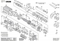 Bosch 0 602 242 434 ---- Hf Straight Grinder Spare Parts